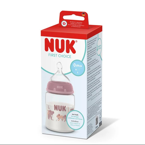 First Choice PP Biberon, 150 ml, Pembe, Kız (5 ADET) ürün görseli 1