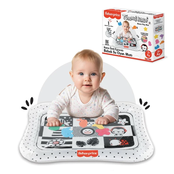 Fisher Price Tummy Time Bebek Su Oyun Matı (5 ADET) ürün görseli 1