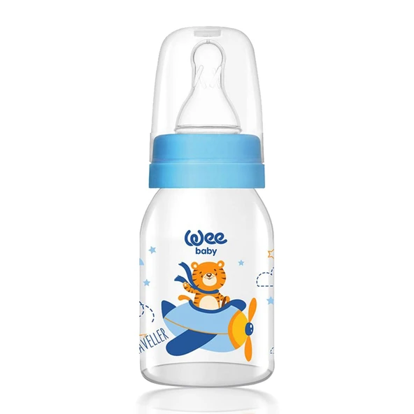 877 Wee Baby Cam Biberon 125 ml Mavi (4 ADET) ürün görseli 1