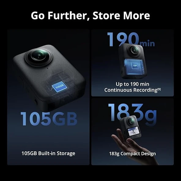 DJI Osmo 360 Adventure Combo ürün görseli 1