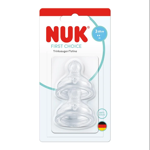 First Choice Silikon Biberon Emziği, M (5 ADET) ürün görseli 1