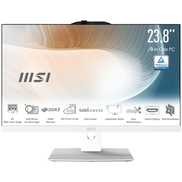 MSI Modern AM272P 1M-1095XEU Core 7 150U 16GB 1TB SSD 27 FHD FreeDOS ürün görseli 1