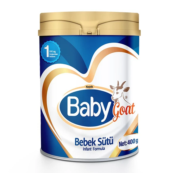 1 Keçi Sütlü Bebek Sütü 400 gr 0-6 Ay (3 ADET) ürün görseli 1