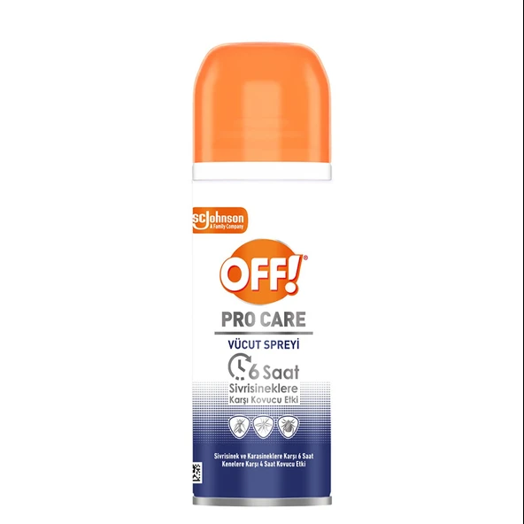 Off! Sinekkovar Pro Care Sprey 100 ml (4 ADET) ürün görseli 1