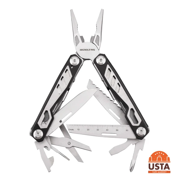 İzeltaş MultiTool 15 Fonksiyonlu El Aleti Seti 155 mm ürün görseli 1