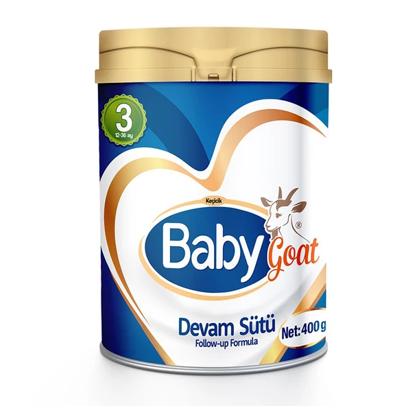 3 Keçi Sütlü Devam Sütü 400 gr 1-3 Yaş (3 ADET) ürün görseli 1
