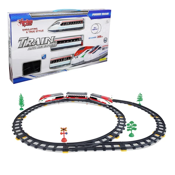 40 pcs Işıklı 308 cm Hızlı Tren Seti (4 ADET) ürün görseli 1