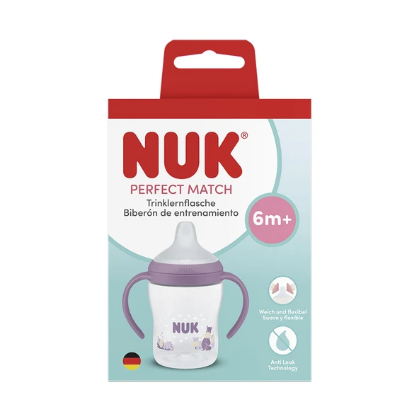 PM Eğitici Alıştırma Bardağı, 150 ml, Mor, Kız (3 ADET) ürün görseli 1