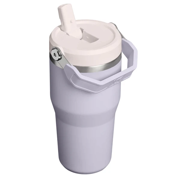The IceFlow Flip Straw 2.0 Tumbler 0.6L / 20oz Purple Dust (New) (4 ADET) ürün görseli 1