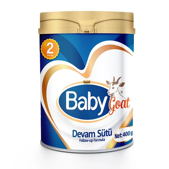 2 Keçi Sütlü Devam Sütü 400 gr 6-12 Ay (4 ADET) ürün görseli 1