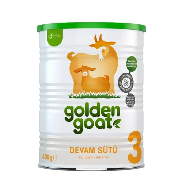 3 Keçi Sütlü Devam Sütü 400 gr 1+ Yaş (2 ADET) ürün görseli 1