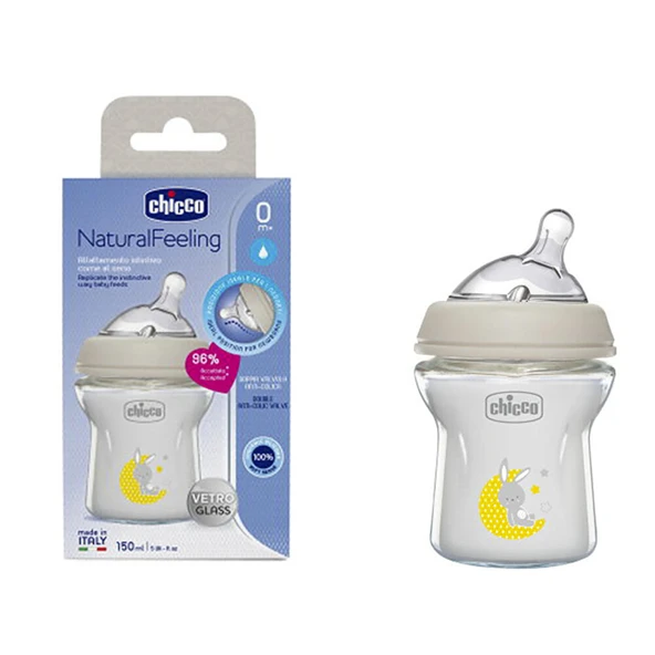 Natural Feeling Cam Biberon 150 ml 0+ Ay (5 ADET) - Resim 2