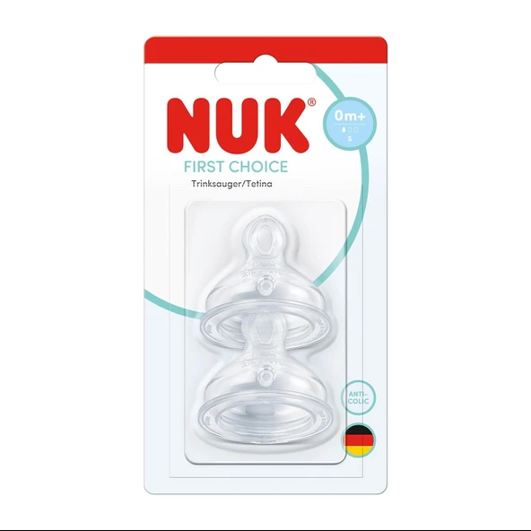 First Choice Silikon Biberon Emziği, S (2 ADET) ürün görseli 1