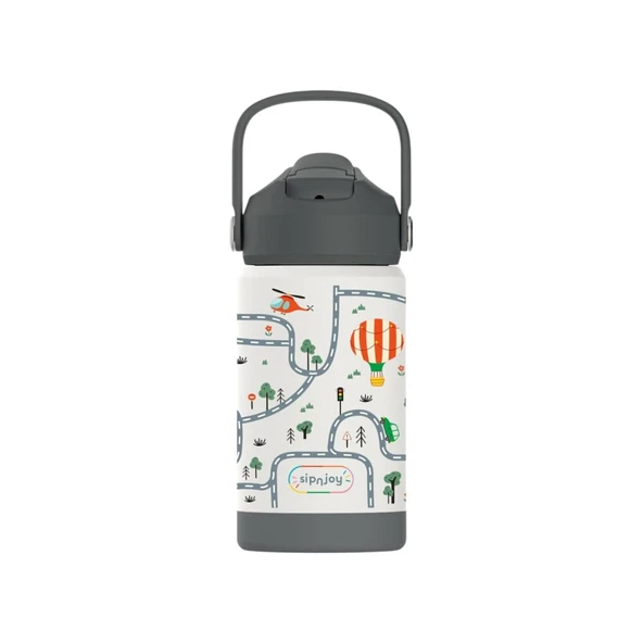 - FlipSip Çocuk Su Termosu | 360 ml - Adventure Trails (5 ADET) ürün görseli 1