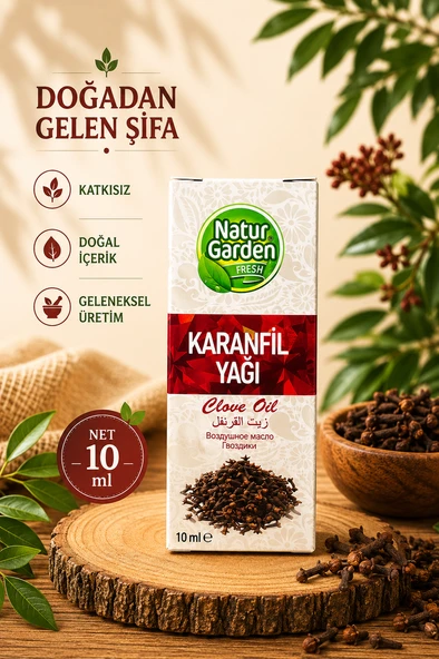 Natur Garden Karanfil Yağı 10 ML ürün görseli 1