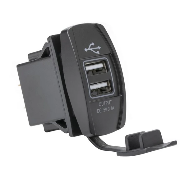 Ic-266C-3 Marin Tip 2'Li Usb 5V 3.1A 12-24V 23069 ürün görseli 1