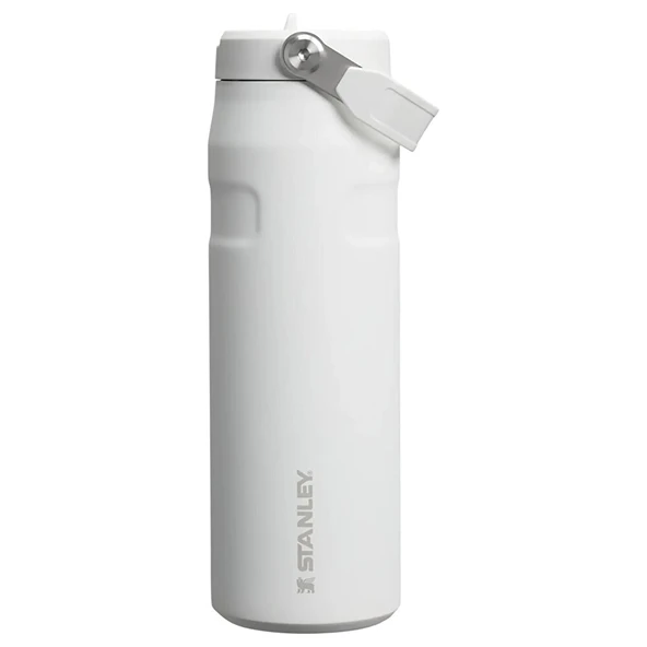 The IceFlow Flip Straw Pipetli Termos Bardak 0,70 LT - Beyaz (3 ADET) ürün görseli 1
