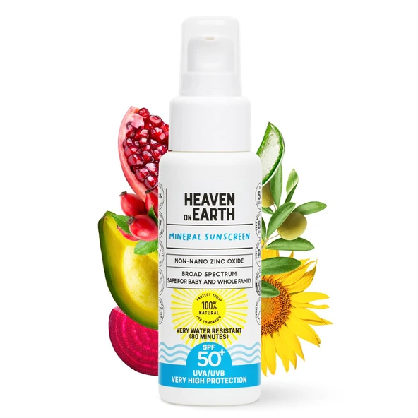 Güneş Kremi %100 Doğal Ve Organik Içerikli Mineral Korumalı Suya Dayanıklı SPF50+ VEGAN- 50 ml ürün görseli 1