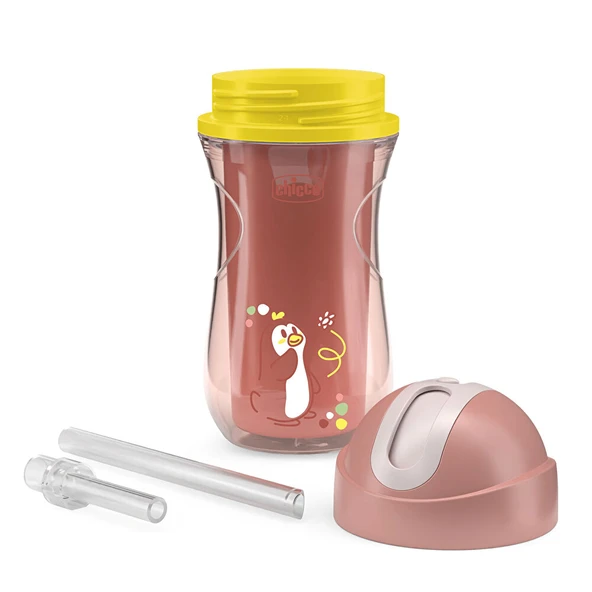 Isı Yalıtımlı Pipetli Su Matarası 14+ Ay 266 ml Kız (4 ADET) ürün görseli 1