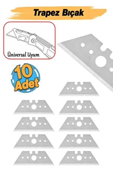 Trapez Maket Bıçağı Yedeği (Ağzı) BMX-1089 ürün görseli 1