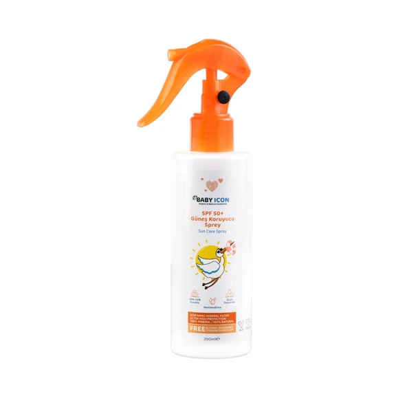 Baby İcon Güneş Korucuyu Sprey (200 ML) (2 ADET) ürün görseli 1