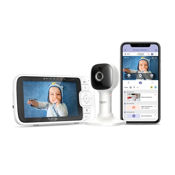 Nursery Pal Cloud Wifi-connect 5   Dijital Ekranlı Bebek Kamerası ürün görseli 1