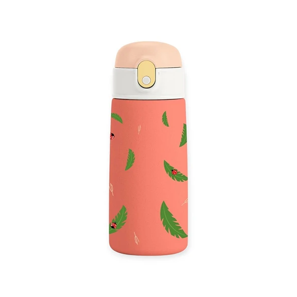 - SipSquad Çocuk Su Termosu | 480 ml - Giggle Giraffe (5 ADET) - Resim 2