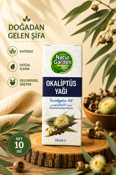 Natur Garden Okaliptus Yağı 10 ML ürün görseli 1