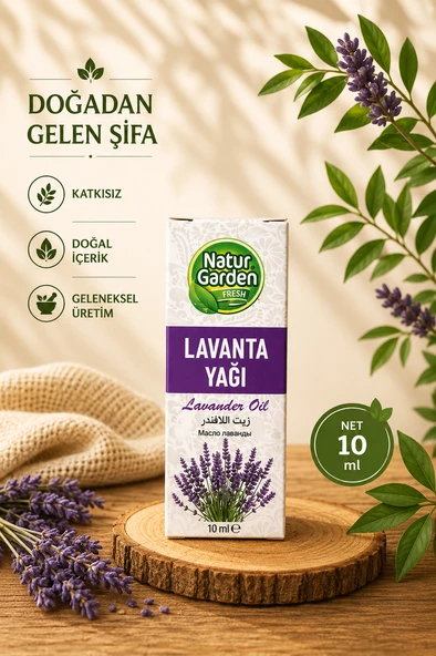 Natur Garden Lavanta Yağı 10 ML ürün görseli 1