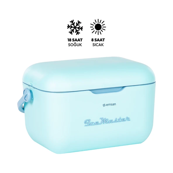 Emsan Ice Master Thermos Box 20 Litre Mavi - Resim 4