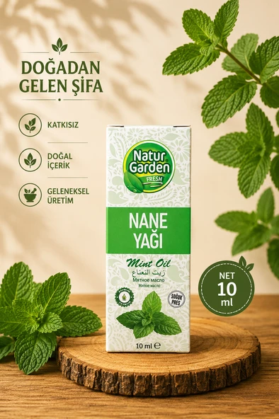 Natur Garden Nane Yağı 10 ML ürün görseli 1