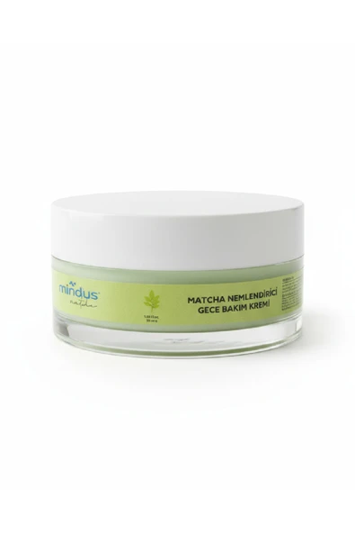 Mindus Matcha Gece Bakım Kremi 50 ml ürün görseli 1