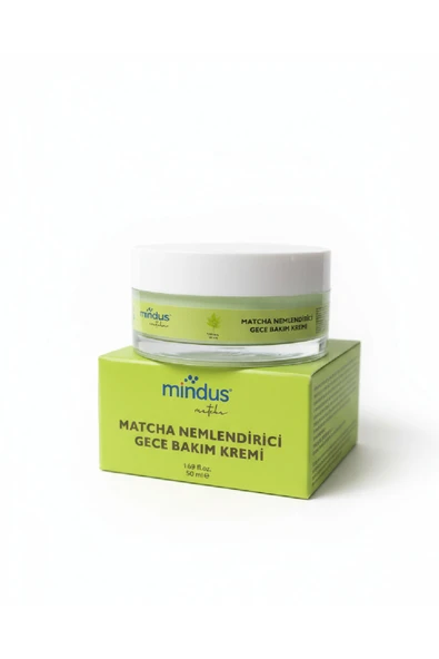 Mindus Matcha Gece Bakım Kremi 50 ml - Resim 2