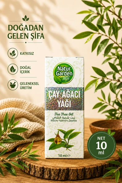 Natur Garden Çay Ağacı Yağı 10 ML ürün görseli 1