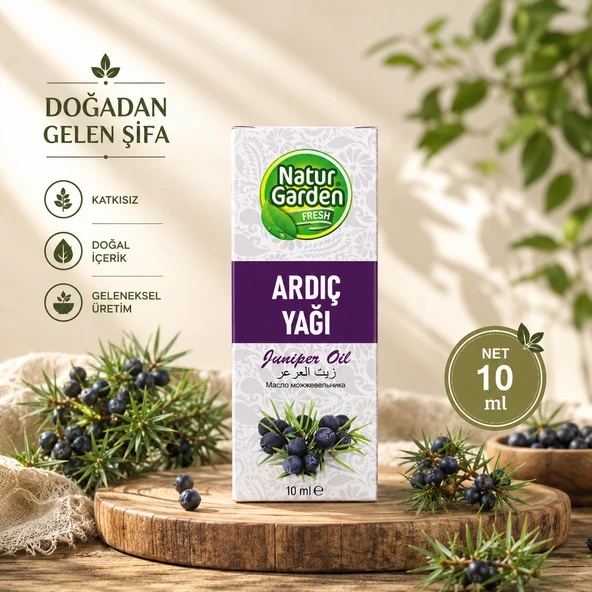 Natur Garden Ardıç Yağı 10 ML ürün görseli 1