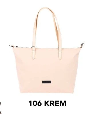 Tiffany & Tomato Bayan Çanta Krem TF10601 ürün görseli 1