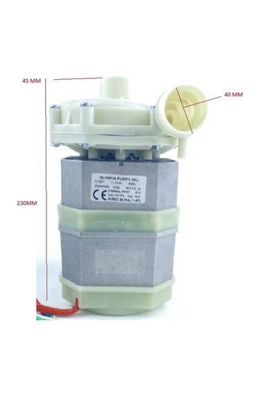 BYM EMPERO EMP-500/1000 YIKAMA MOTORU MOD T7 220V 520W ürün görseli 1