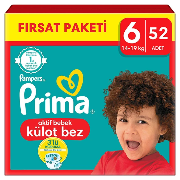 Külot Bebek Bezi Fırsat Paketi XL 6 Beden 15 kg+ 52 Adet (2 ADET) ürün görseli 1