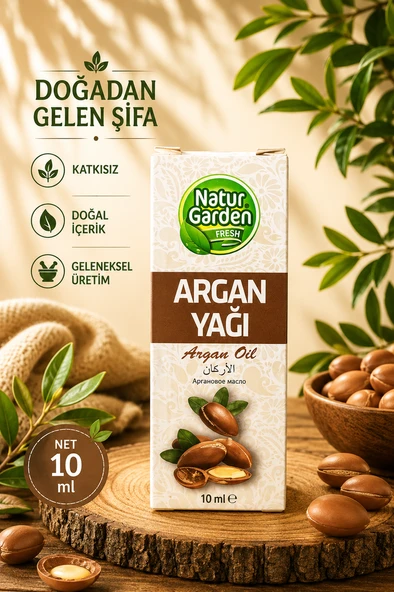 Natur Garden Argan Yağı 10 ML ürün görseli 1