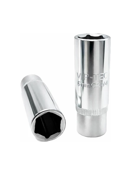Vip-tec Derin Lokma Anahtar 6 Köşe 1/4x6 MM ürün görseli 1