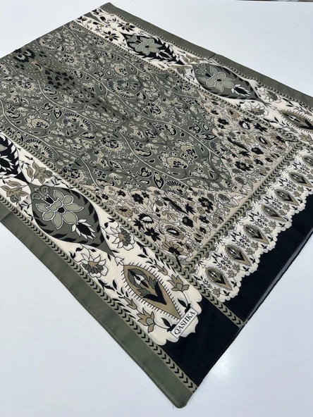 QASHKA Soft Pamuklu Şal Etro Desen LBD1506 ürün görseli 1