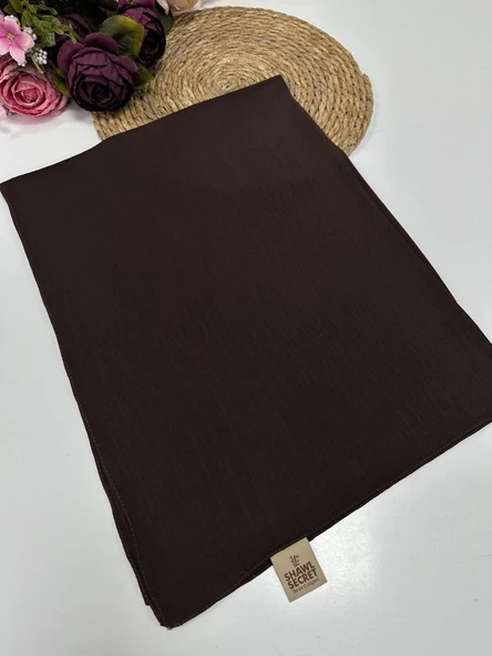 Doğal Bambu Şal Acı Kahve SWL0104 ürün görseli 1