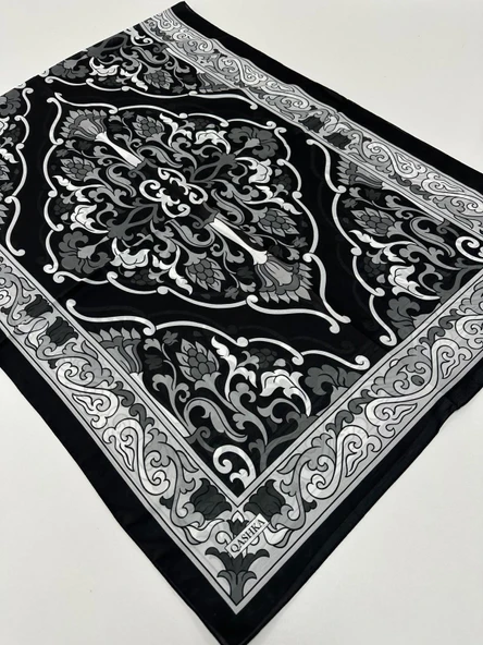 QASHKA Soft Pamuklu Şal Etro Desen LBD0701 ürün görseli 1
