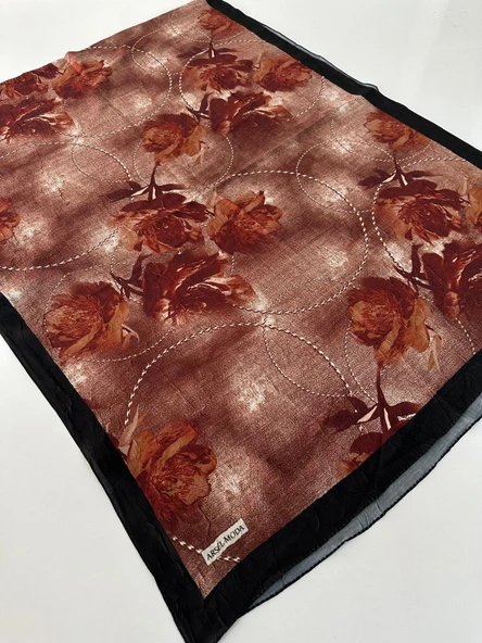ARSEL MODA Desenli Kraş Şal BCA0118 ürün görseli 1