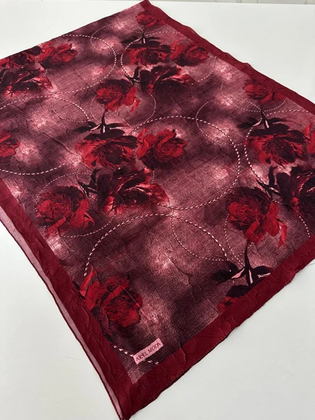 ARSEL MODA Desenli Kraş Şal BCA0102 ürün görseli 1