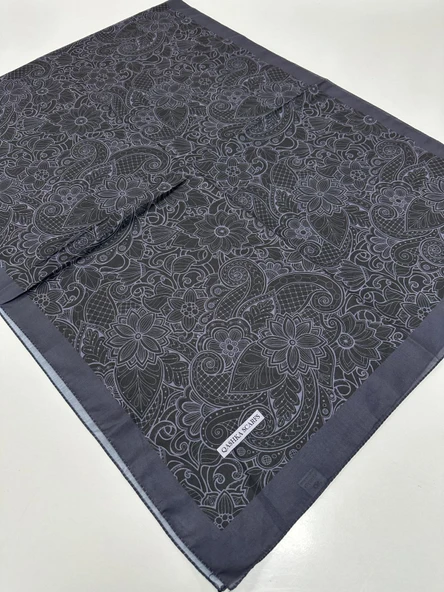 QASHKA Soft Pamuklu Şal Etro Desen LBD1107 ürün görseli 1