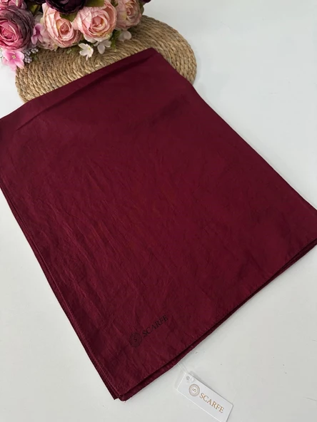 Scarfe Vual Şal Bordo HVH0406 ürün görseli 1