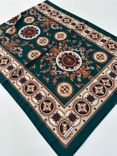 QASHKA Soft Pamuklu Şal Etro Desen LBD1321 ürün görseli 1