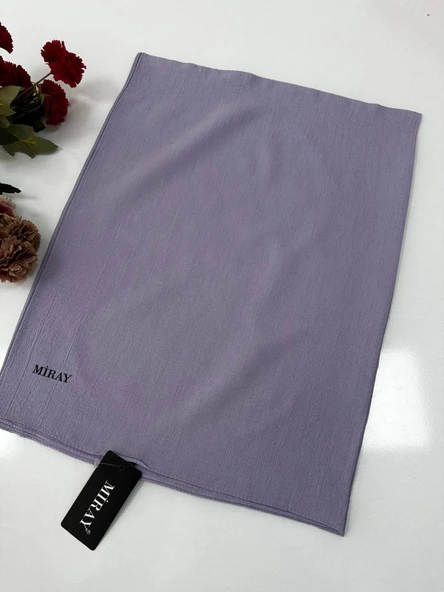 Miray Romeo Pamuk Keten Şal Renk: Lila VDM0113 ürün görseli 1