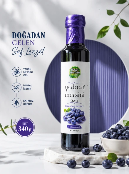 Natur Garden Yaban Mersini Özü 340 g ürün görseli 1